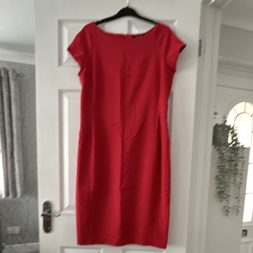 Savoir red sheath dress - , round