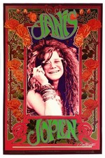 Janis joplin poster - janis, original