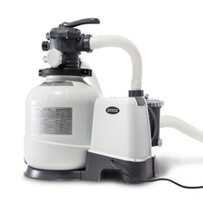 Intex 26648 Krystal Clear 2800 GPH Above Ground Swimming Pool Sand Filter Pump 