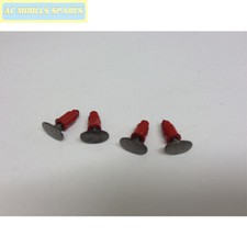 X9313R Hornby Spare 4 Red Sprung Buffers for Class 31 Loco