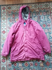 Cotton Traders Thick Winter Raincoat,Pink/Medium