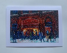 Northern Soul; Four hand made Twisted Wheel Christmas Cards