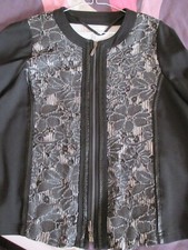 Chalou Ladies Black Jacket, Size 18, Worn once