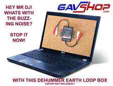 Ground loop isolator Remove Hum & buzzing laptops using PCDJ Traktor DJ MIX etc