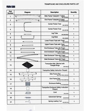 10x8ft rectangular trampoline - 10x8ft,