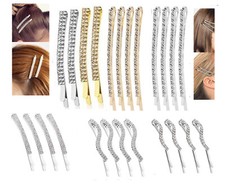 2 Pcs Metal Bobby Pins