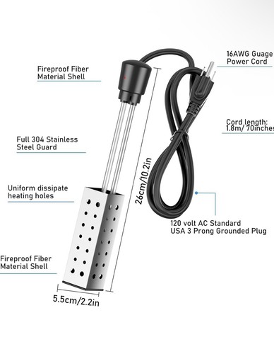 Immersion heater 220 250v - immersion, 220-250v