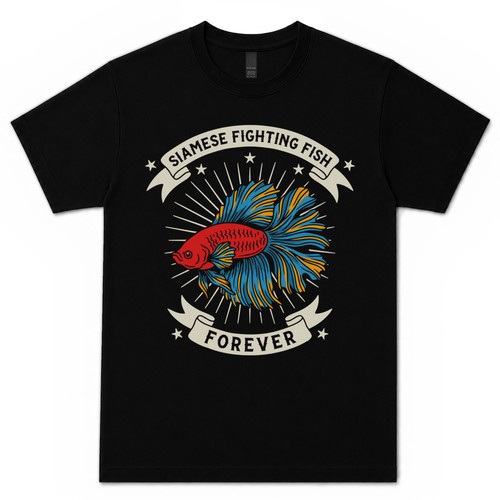 Siamese fighting fish - fish, forever