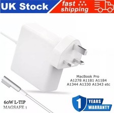 60W Charger Adapter For Macbook Pro 13” A1181/A1184/A1278/A1344 1330 Mags1 L-TIP