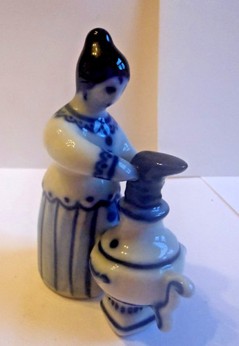 Gzhel porcelain made - porcelain,