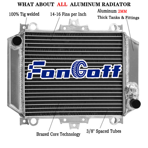 Aluminum radiator for 04 - for, 94-04
