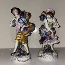 Pair of Antique Dresden