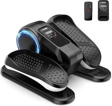 Under Desk Elliptical Machine 12 Speeds LED Display Quiet & Portable 