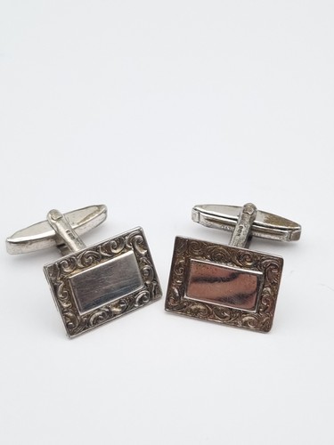 Sterling silver cufflinks 70s - sterling,