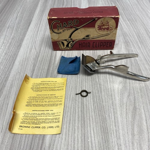 Vintage barbers handheld chard - barbers,