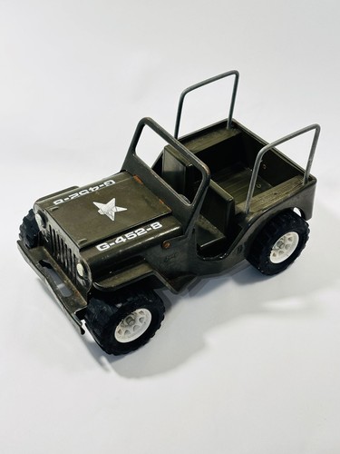 Vintage tonka army jeep - tonka,