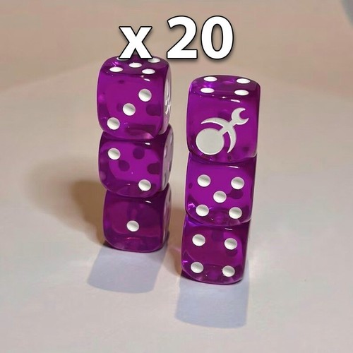 20x slaanesh dice 16mm - dice,