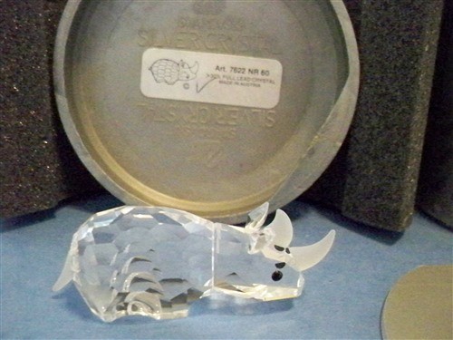 Swarovski rhinoceros - swarovski, rhino
