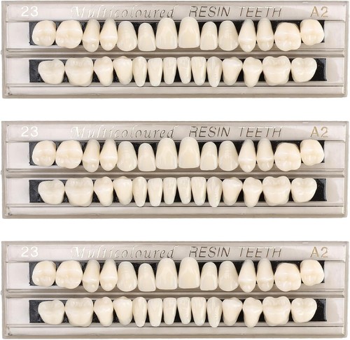 84pcs fake teeth resin - resin, denture