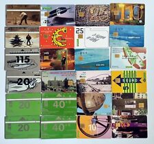 Lot of 24 Netherland Landis & Gyr Chip Phonecard PTT KPN Telecom Collectable
