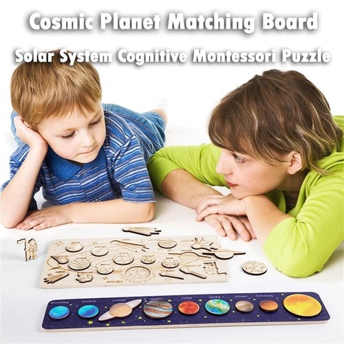 Children wooden space planet - children,
