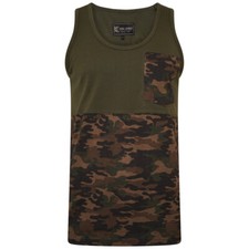 Mens KAM Camouflage Sleeveless