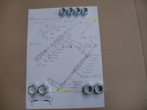 Jaguar daimler irs inner - daimler, &