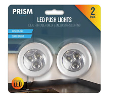 Ultra Bright Battery Powered Push LED Lights - Cabinet, Stair, Shelf Lighting