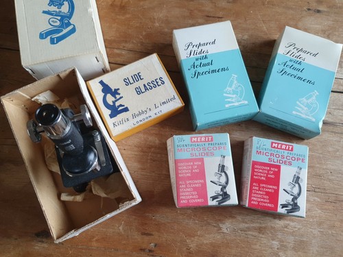 Vintage kibro microscope - vintage,