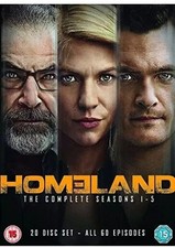  Homeland - Season 1-5 [DVD]