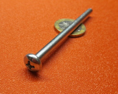 Pan head machine screw - screw, zinc