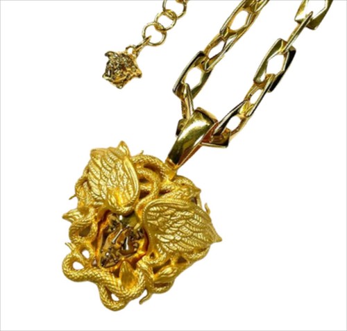 Versace medusa winged - versace, serpent