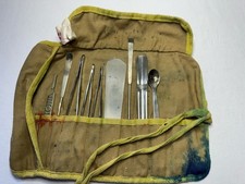 Old Surgical Tools In Wrap Bag