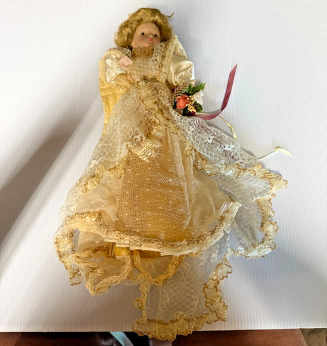 Vintage christmas angel tree - vintage,