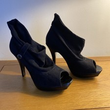 Dorothy Perkins Black Ankle 4"