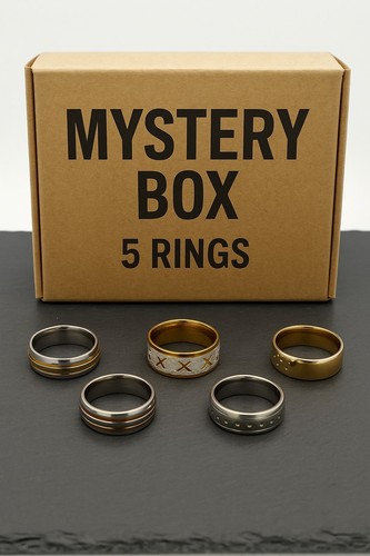 Jewellery mystery box ring - box,