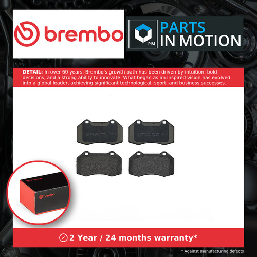 Brake pads set fits alpine - pads,