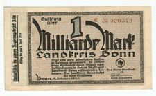 GERMANY BANKNOTE 1 BILLION