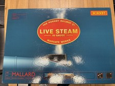 Hornby Live Steam Mallard Train - complete & boxed