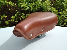 Kashima (Kashimax) Saddle. Sprung Base Vintage Style Bike Saddle. Made In Japan