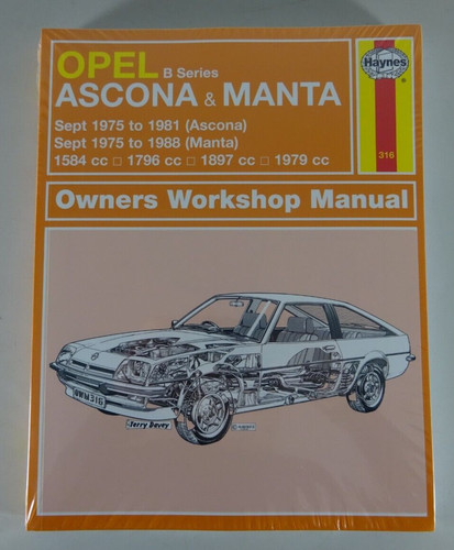 Repair manual opel manta - manual,