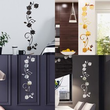 Flowers Vine Wall Stickers Home Decor Room Decoration Sticker Floral Wall Art