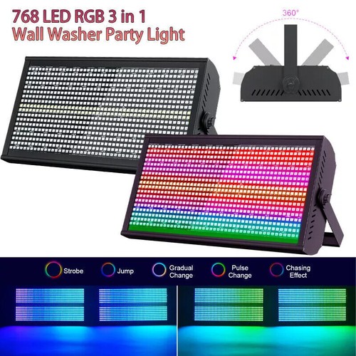 200w rgb 768led wall wash - 4x,