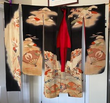 Antique Vintage Japanese Silk