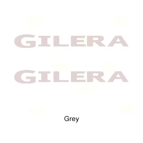 Gilera stickers runner models - gilera,