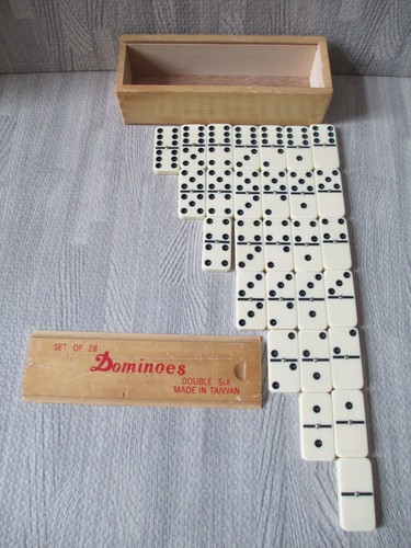 Double six dominoes - dominoes, complete