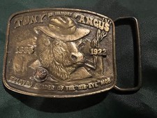 VTG BELT BUCKLE - IN MEMORY OF