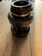 Aero Pro Tange Seiki 300 Headset Black Anodised Rare Old School BMX (Set 2)