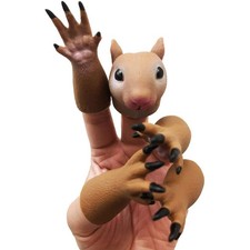 (Squirrel)Finger Hand Puppet
