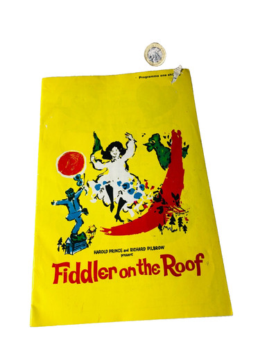 Theatre programme fiddler - theatre,
